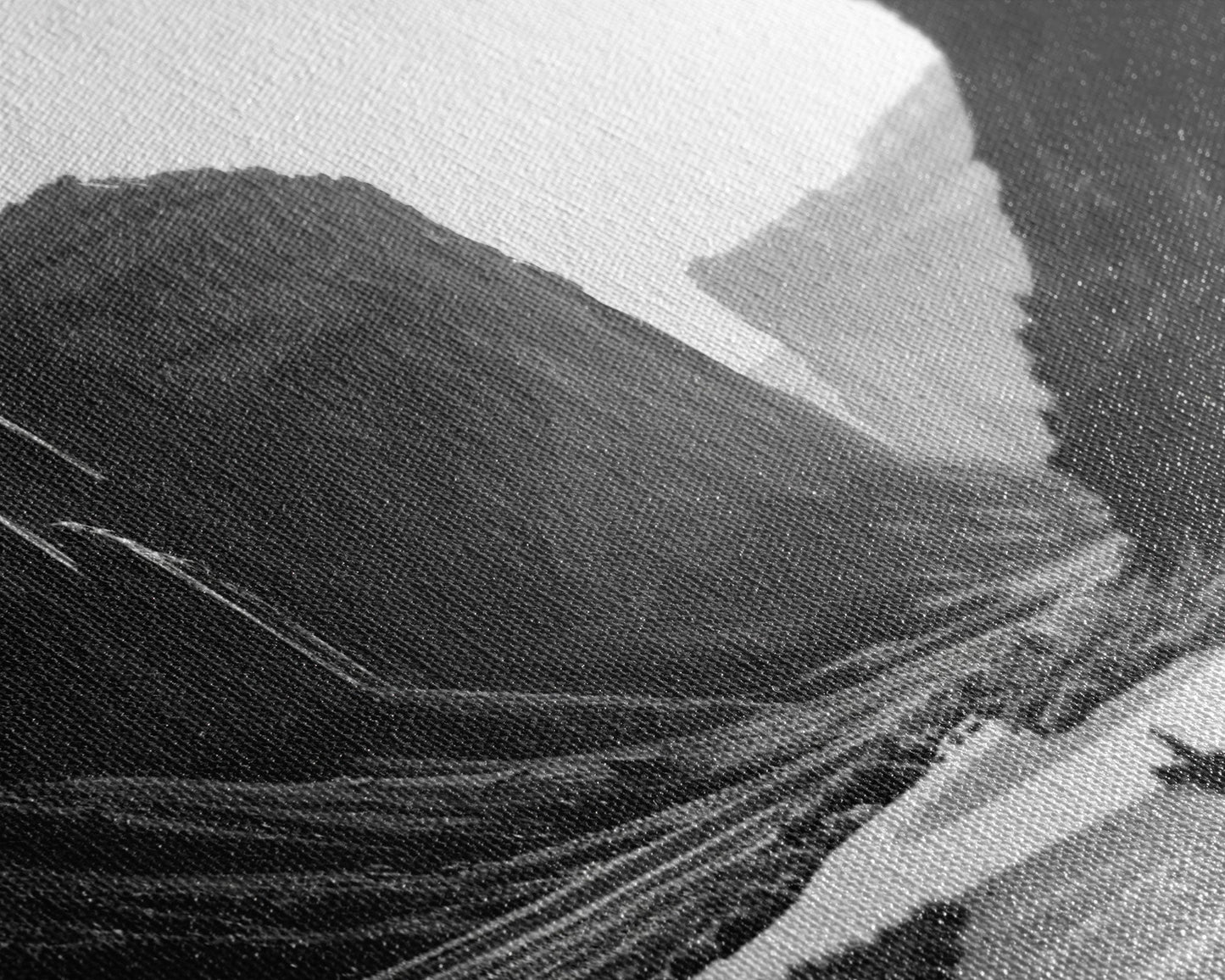 Framed Canvas Print of Cowboys Riding through Canyon, Western Wall Art for Living Room or Bedroom, Unique Home Decor