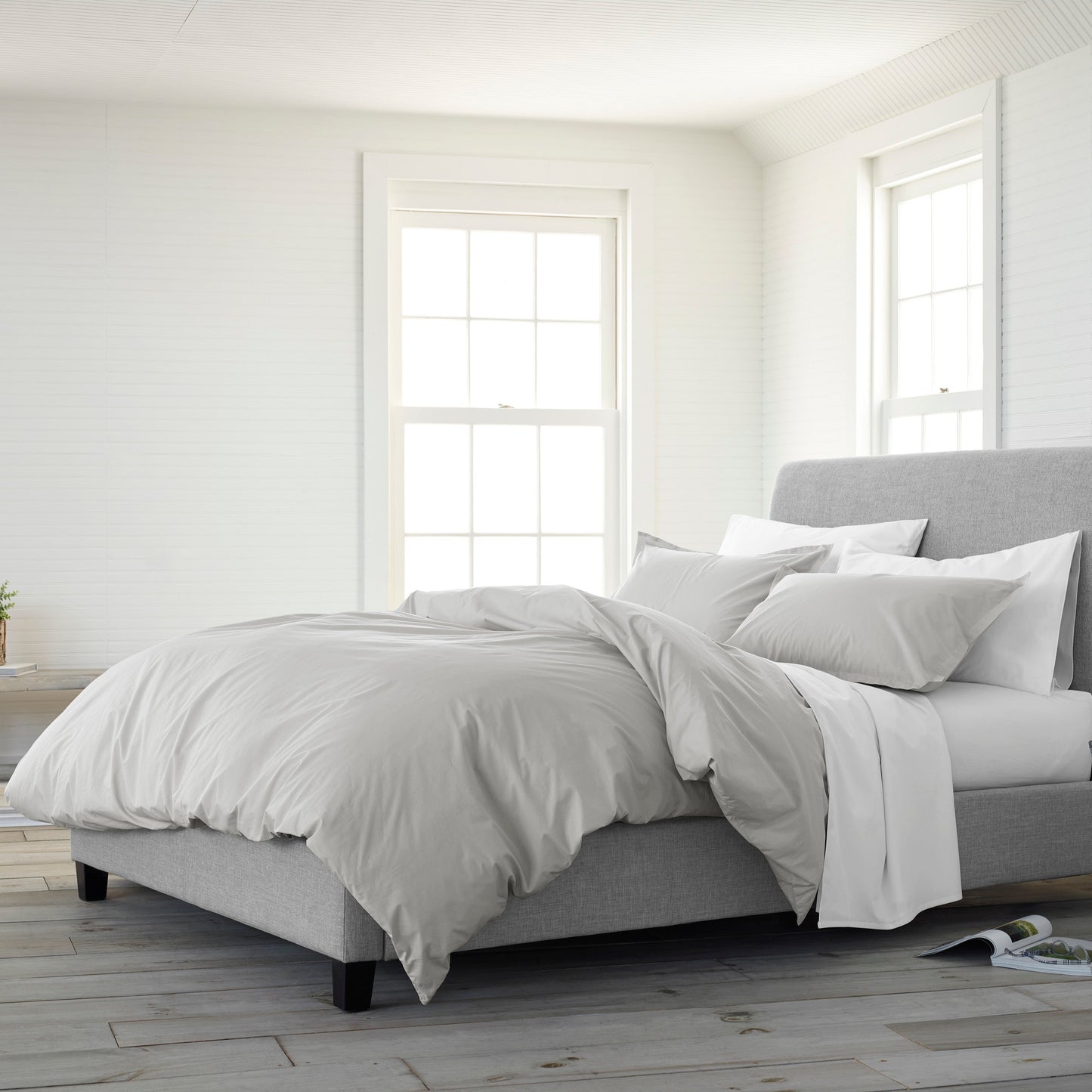 Clean Design Home® Comforter Set with Matching Shams-Solid color