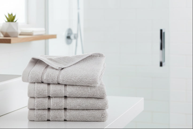 Clean Design Home® Supima™ Cotton Bath Towels-Solid Colors
