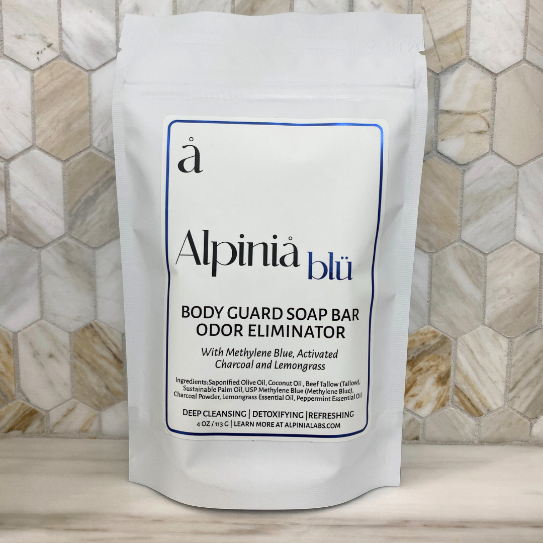 Charcoal & Methylene Blue Odor Fighting Soap Bar