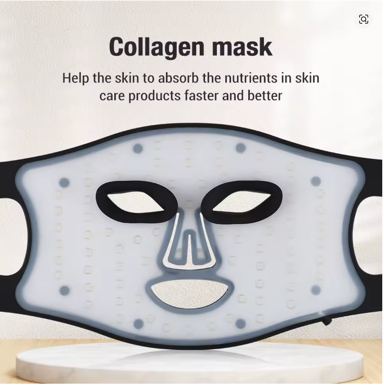 Radiant Rose Red Light Beauty Mask