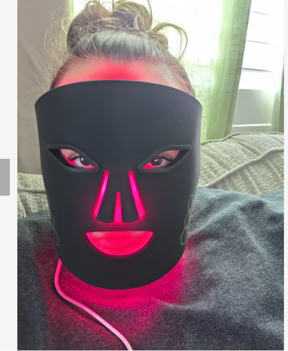 Radiant Rose Red Light Beauty Mask